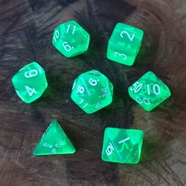 DD See-through Green/White Polyset