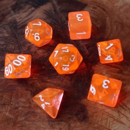 DD See-through Orange/White Polyset