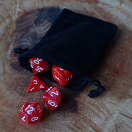 DD Velvet Dice Bag