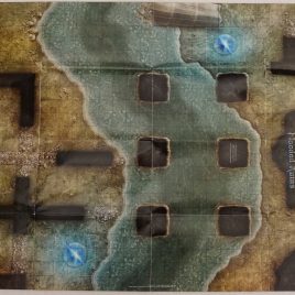 WotC Battlegrid Crossroads, Monster Lair & Flood Ruins (used)