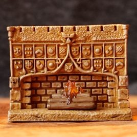 Fireplace (with Logs) Mini, Maze Of Death, Pathfinder Battles