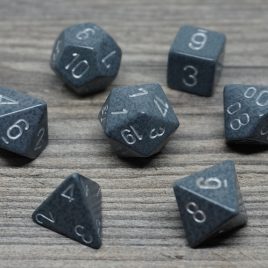 Chessex Speckled Hi-Tech/Silver Polyset