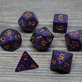 Chessex Speckled Hurricane/Gold Polyset