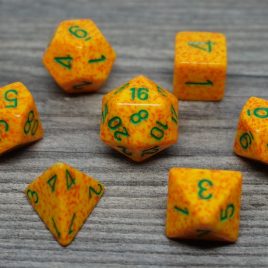 Chessex Speckled Lotus/Green Polyset