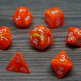 Chessex Vortex, Solar/White Polyset