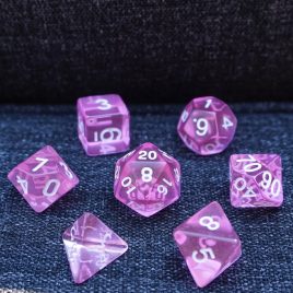 DD See-through Pink/White Polyset