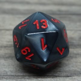 Chessex Signature Black Velvet D20