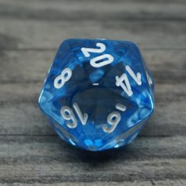 Chessex Signature Nebula Dark Blue D20