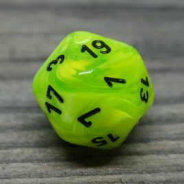 Chessex Signature Vortex Slime D20