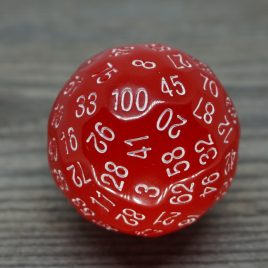 Bescon, D100 Red Dice
