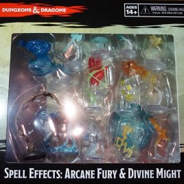 Spell effects, Arcane Fury and Divine Might, D&D Miniatures