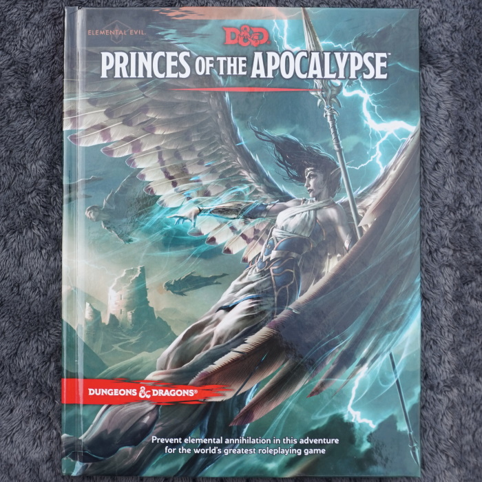 Princes of the Apocalypse, Dungeons &amp; Dragons Rulebook - Dungeons &amp; Dice