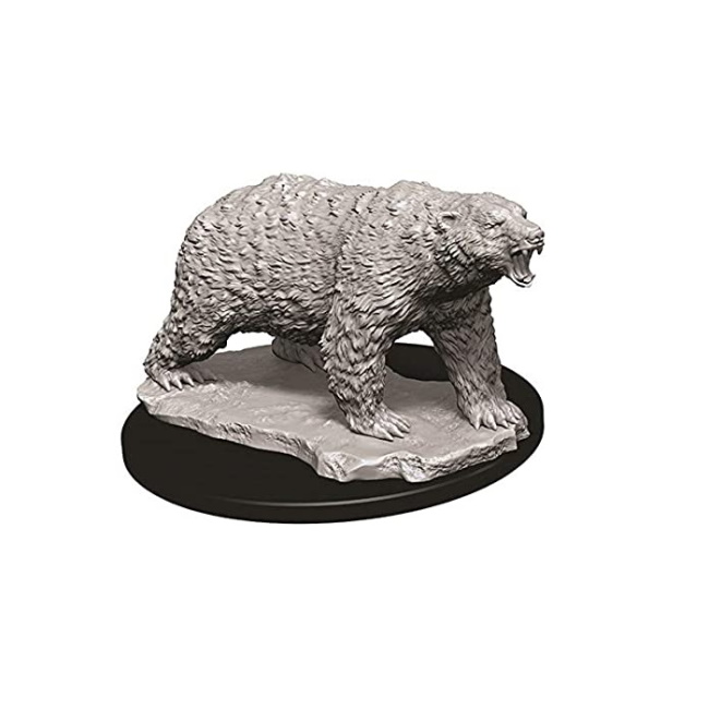 Polar Bear, Deep Cuts Pathfinder Battles, Unpainted, WZK73727